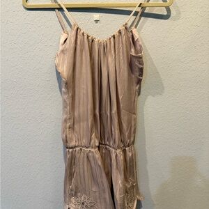 Elegant Beige Jumpsuit